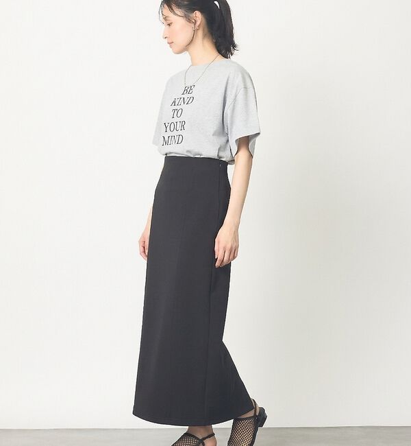 abahouse mavie「【なめらかな質感】スウェットライクスカート」|スカート|