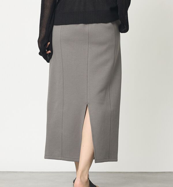 abahouse mavie「【なめらかな質感】スウェットライクスカート」|スカート|