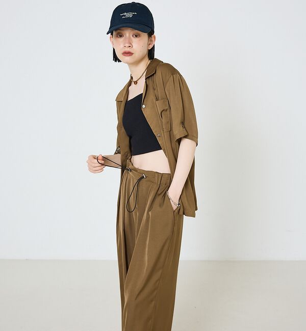 NOMINE「【LY】Letter cap　レトロ 刺繍 ロゴ キャップ」|その他|