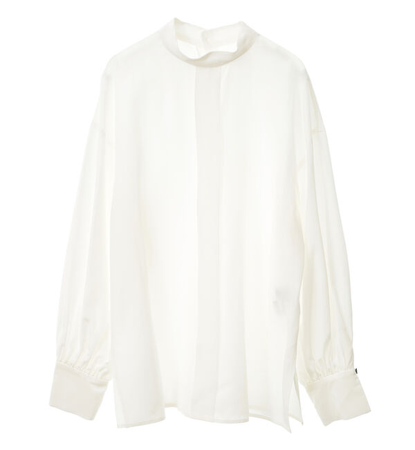 TIARA「ボリュームスリーブタックブラウス」|シャツ・ブラウス|