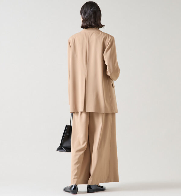 TIARA「リラックステーラードジャケット（セットアップ可）」|テーラードジャケット|