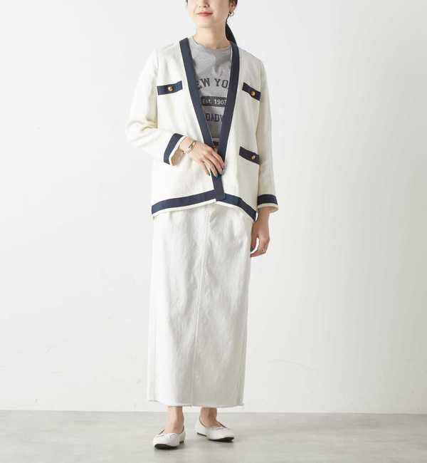 Liesse「デニムタイトスカート」|スカート|