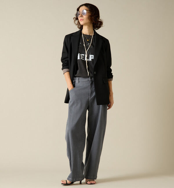 Liesse「カーブシルエットデニム」|その他|