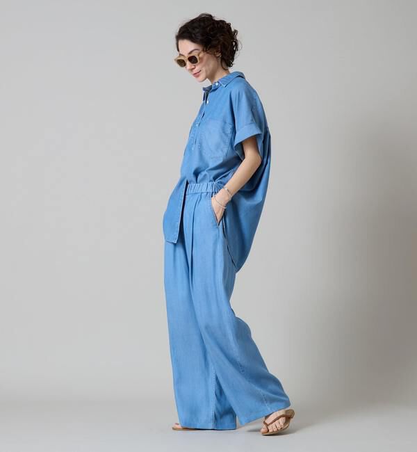 Liesse「《大草直子さん着用》イージータックデニムパンツ」|デニム|