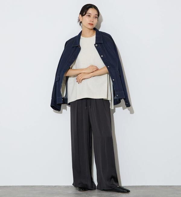Liesse「ドルマンデニムブルゾン」|ブルゾン・スタジャン|