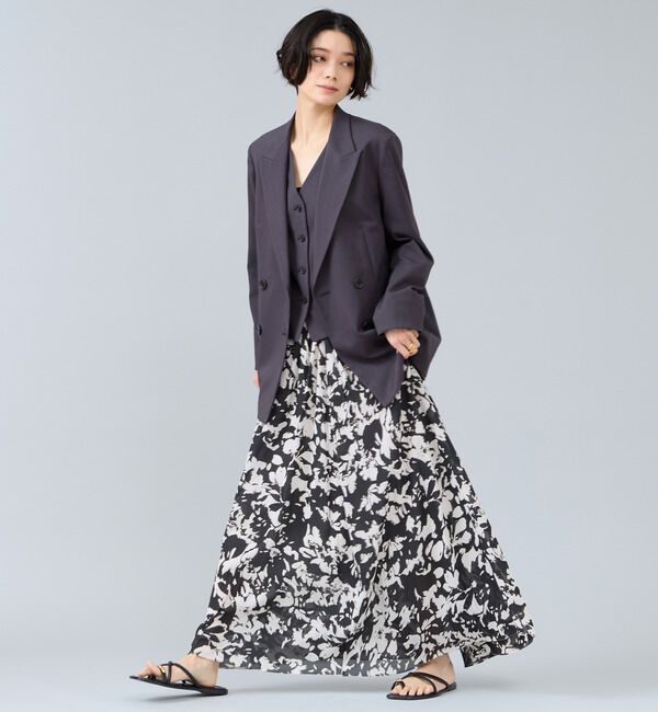 Liesse「麻調ベスト」|ベスト・ジレ|