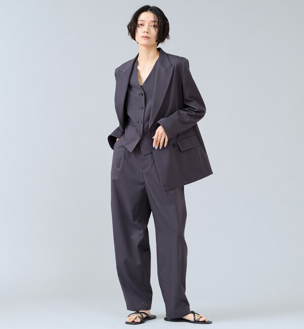 Liesse「麻調ベスト」|ベスト・ジレ|