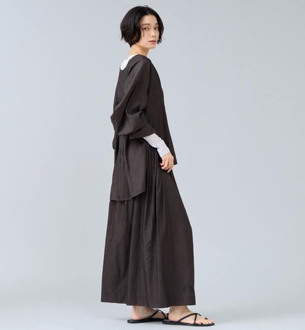 Liesse「シャーリングスカート」|スカート|