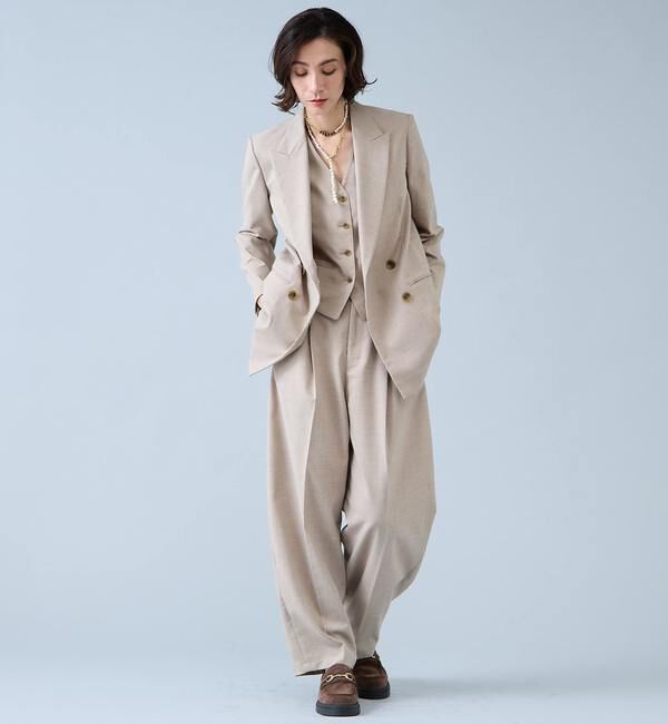 Liesse「麻調カーブパンツ」|その他|