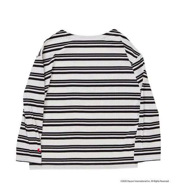 Liesse「《コラボ》Emily in Paris　ボーダーカットソー」|Tシャツ・カットソー|