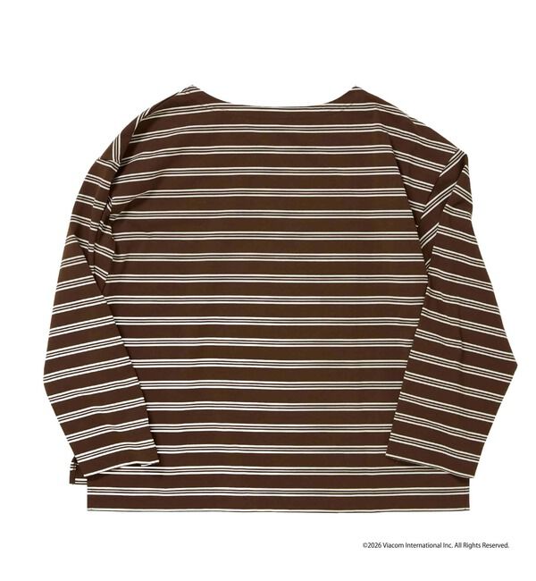 Liesse「《コラボ》Emily in Paris　ボーダーカットソー」|Tシャツ・カットソー|