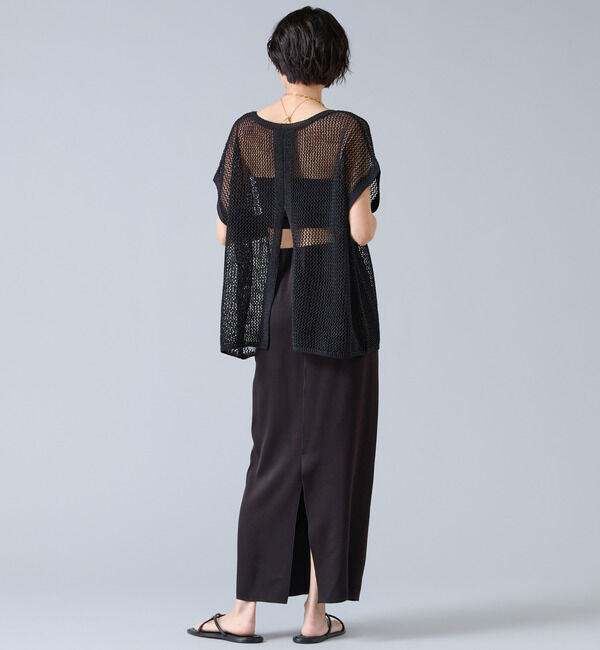 Liesse「ジョーゼットナロースカート」|スカート|