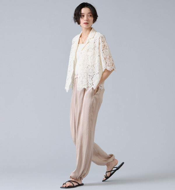 Liesse「サテンバルーンパンツ」|その他|