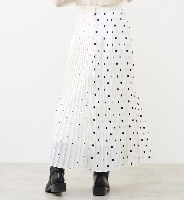 Soffitto「ドットプリーツスカート」|スカート|