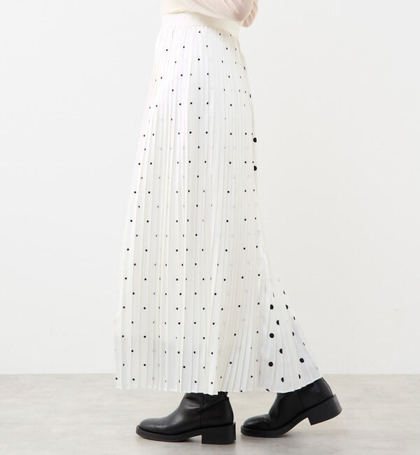 Soffitto「ドットプリーツスカート」|スカート|