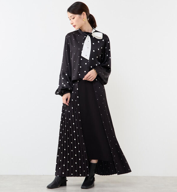 Soffitto「ドットプリーツスカート」|スカート|