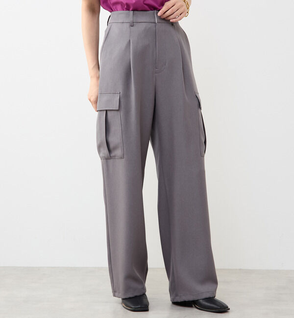 Soffitto「ストレッチきれい目カーゴパンツ」|カーゴ|