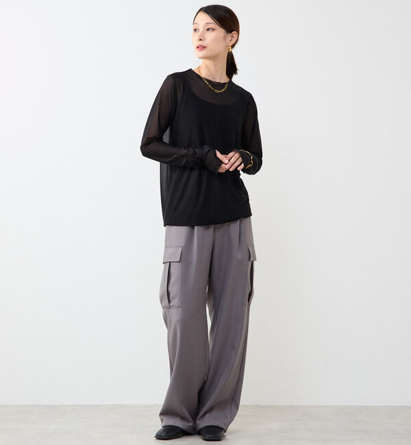 Soffitto「ストレッチきれい目カーゴパンツ」|カーゴ|