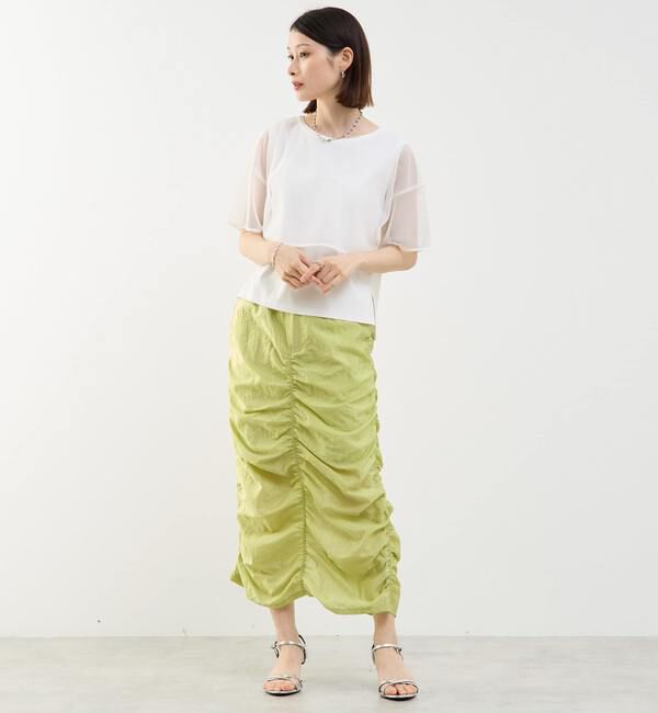 Soffitto「ギャザーミリタリーイージースカート」|スカート|