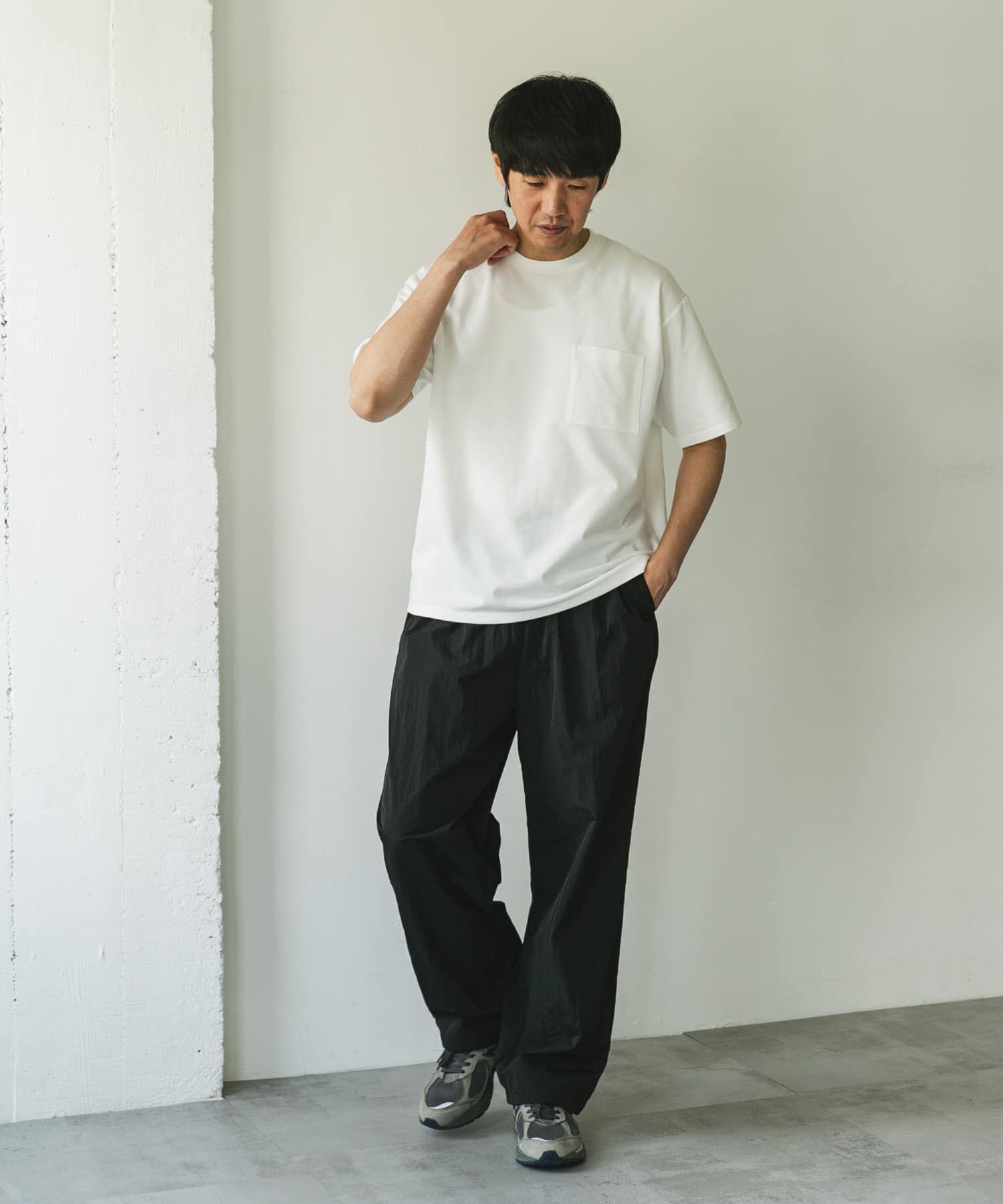 URBAN RESEARCH DOORS「『Sサイズ/WEB限定』ポンチポケットショートスリーブTシャツ」|Tシャツ・カットソー|