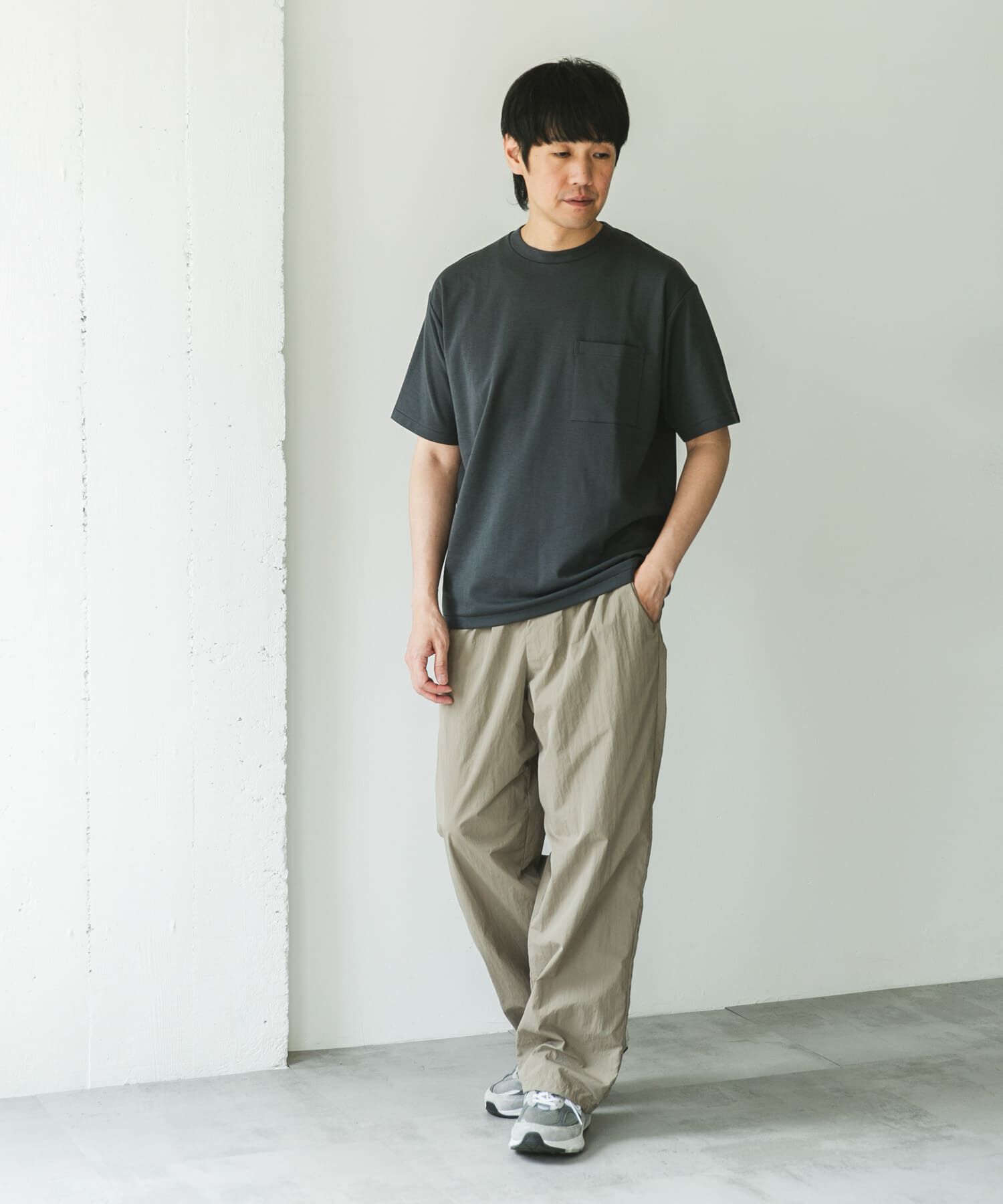 URBAN RESEARCH DOORS「『Sサイズ/WEB限定』ポンチポケットショートスリーブTシャツ」|Tシャツ・カットソー|