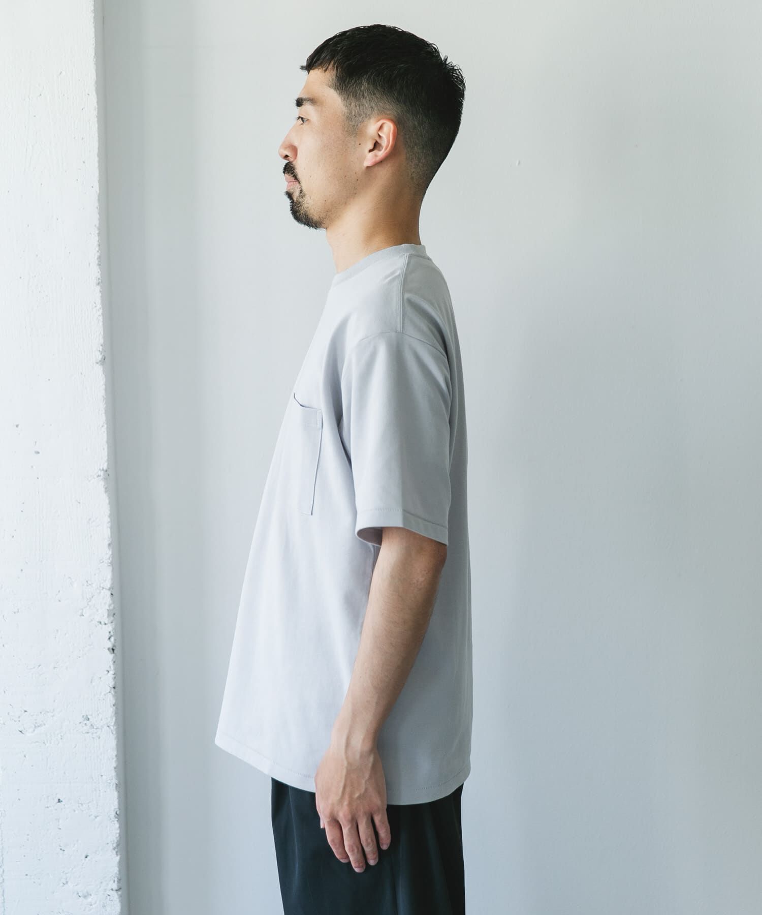 URBAN RESEARCH DOORS「『Sサイズ/WEB限定』ポンチポケットショートスリーブTシャツ」|Tシャツ・カットソー|