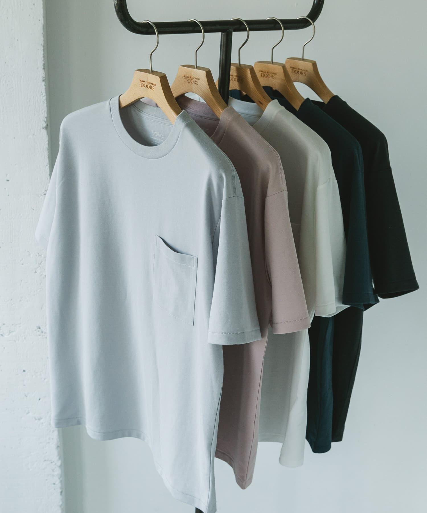 URBAN RESEARCH DOORS「『Sサイズ/WEB限定』ポンチポケットショートスリーブTシャツ」|Tシャツ・カットソー|