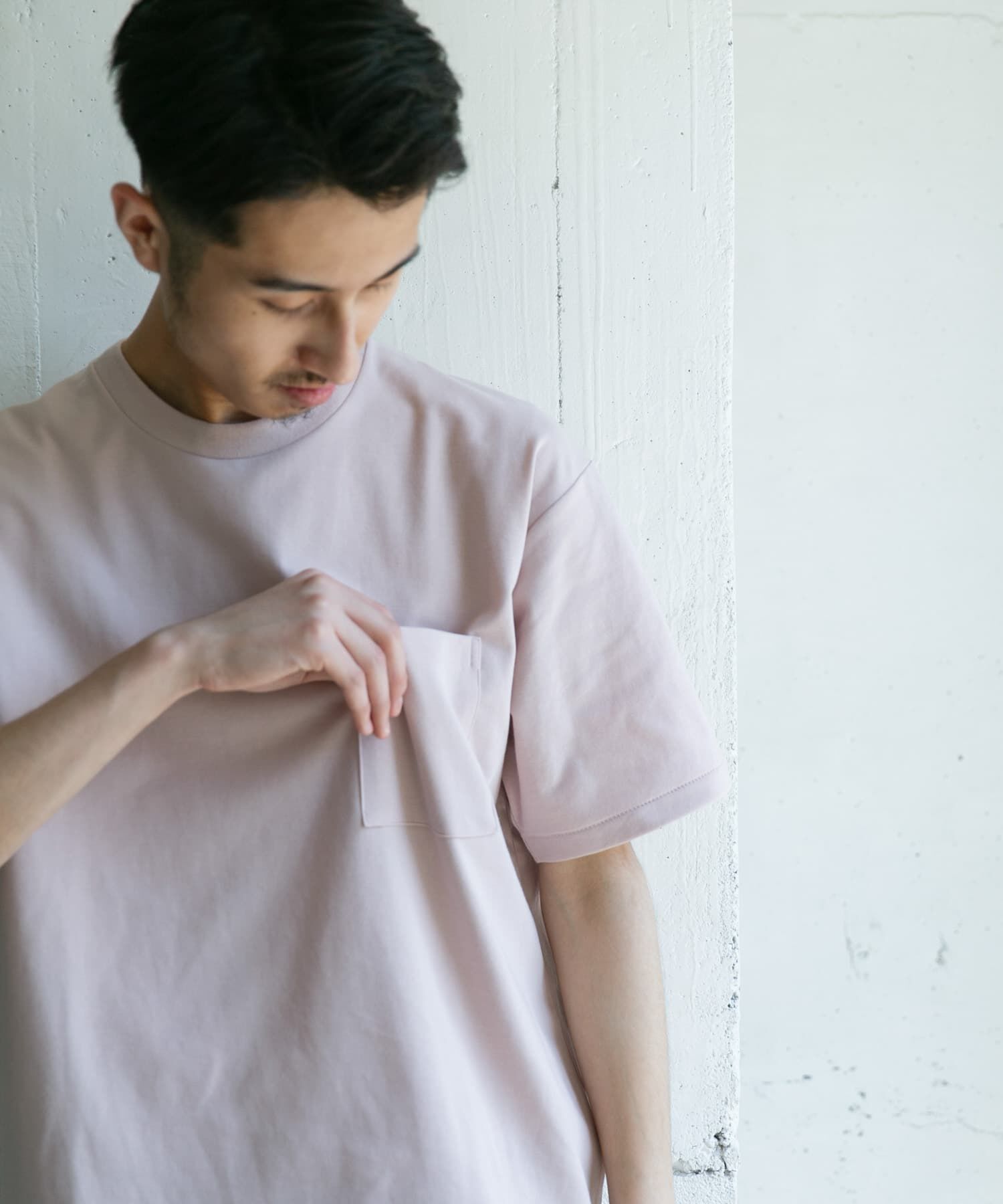 URBAN RESEARCH DOORS「『Sサイズ/WEB限定』ポンチポケットショートスリーブTシャツ」|Tシャツ・カットソー|