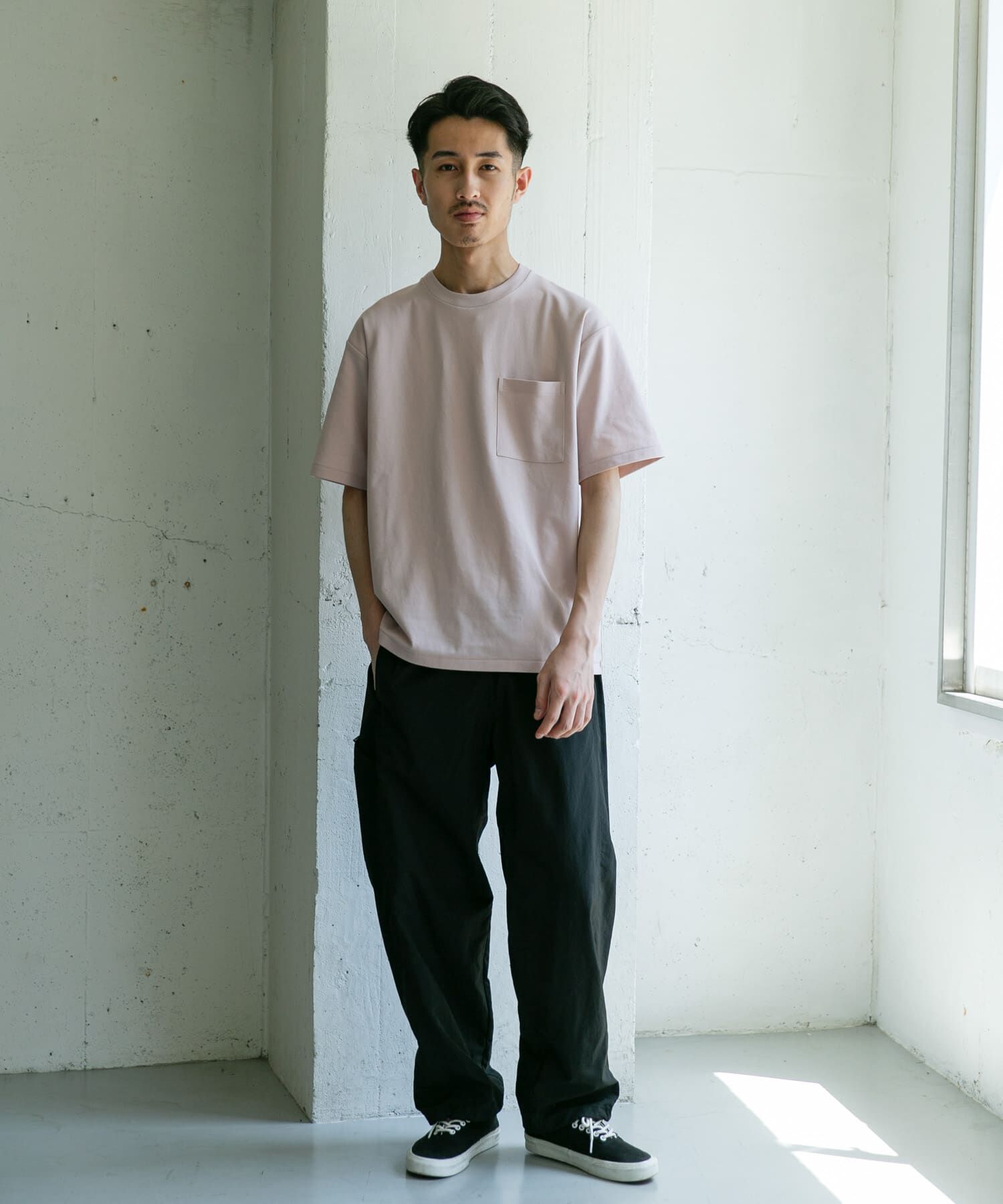 URBAN RESEARCH DOORS「『Sサイズ/WEB限定』ポンチポケットショートスリーブTシャツ」|Tシャツ・カットソー|