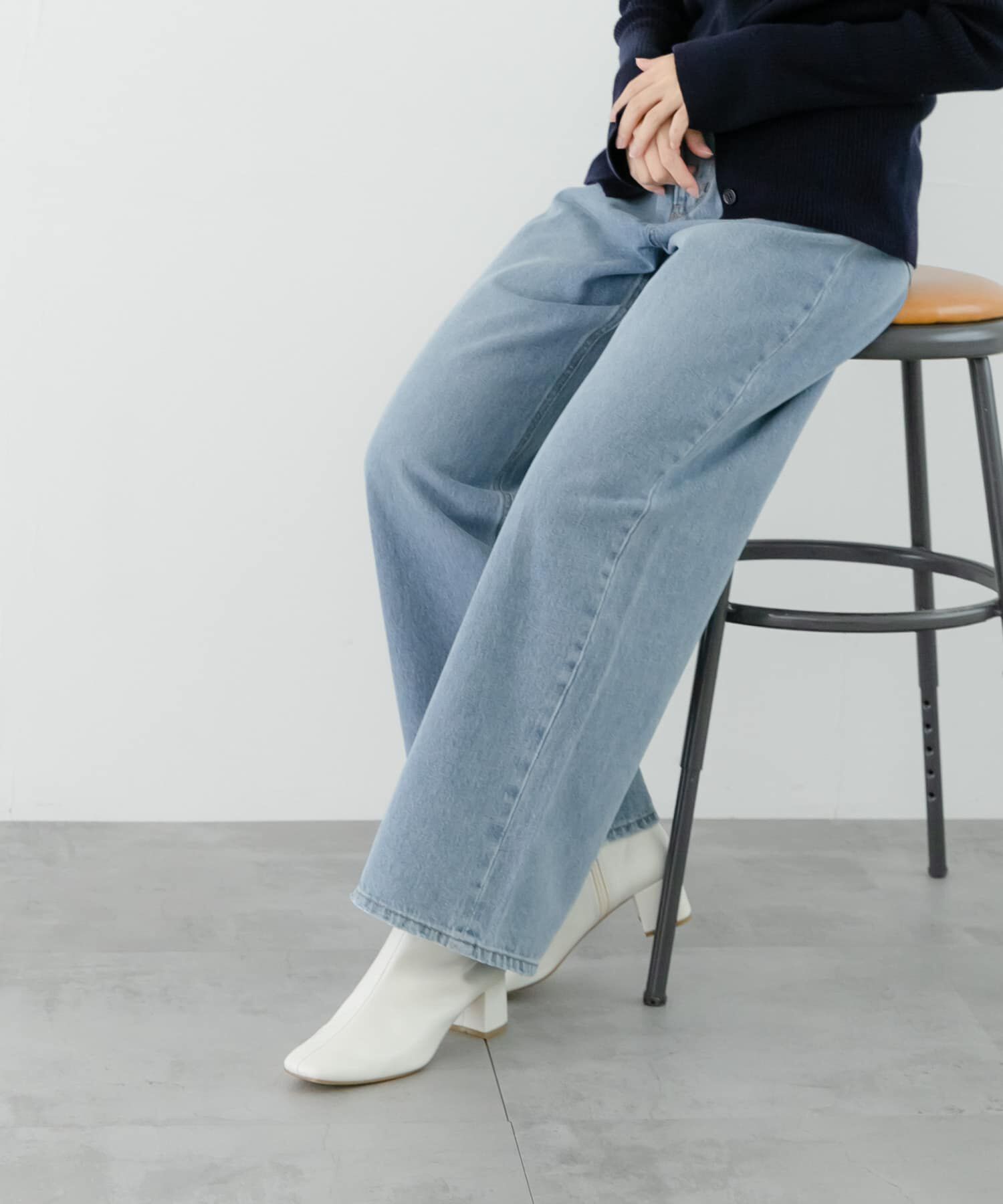 URBAN RESEARCH「『MADE IN JAPAN』スクエアトゥブーツ」|ショートブーツ|