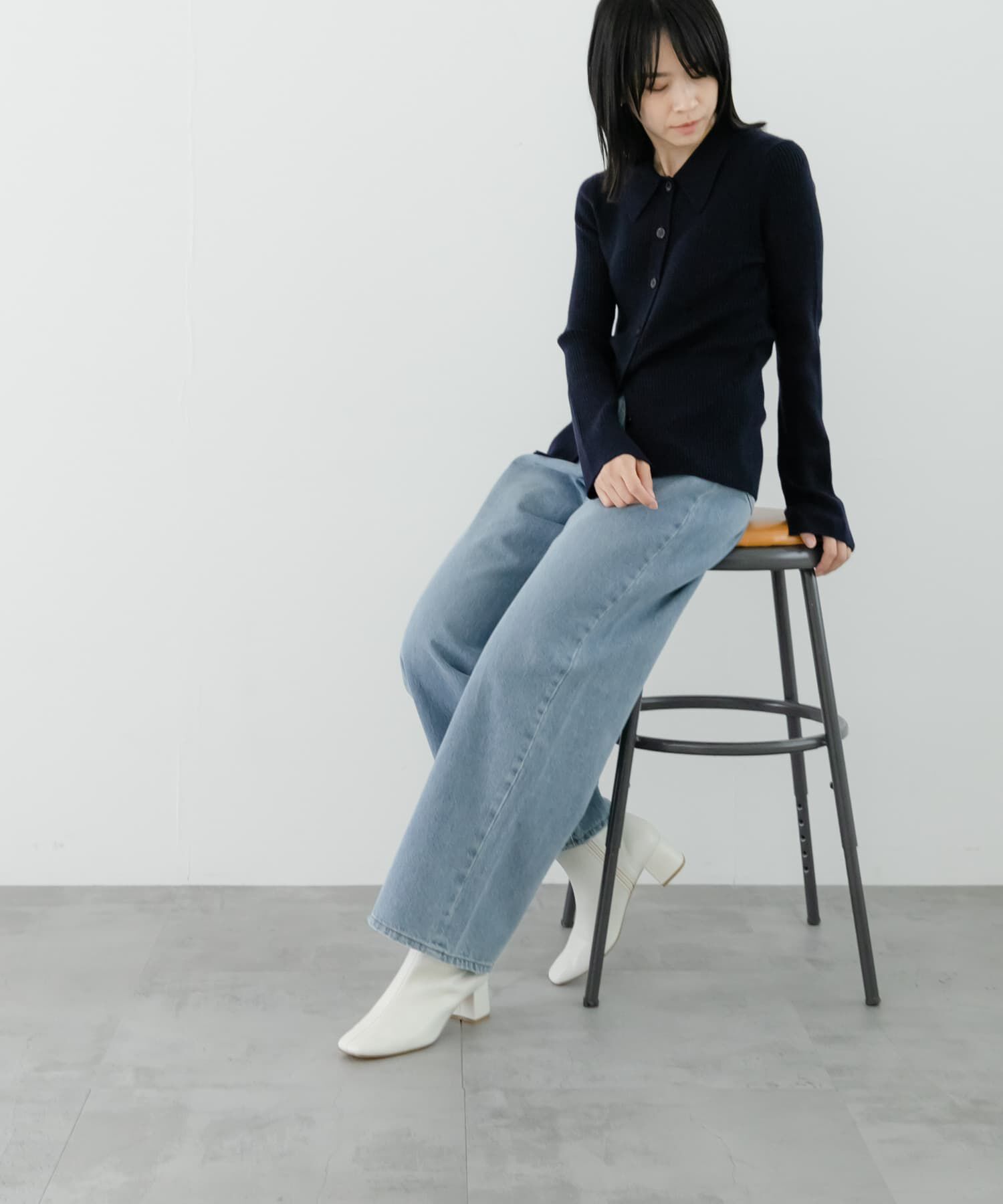 URBAN RESEARCH「『MADE IN JAPAN』スクエアトゥブーツ」|ショートブーツ|