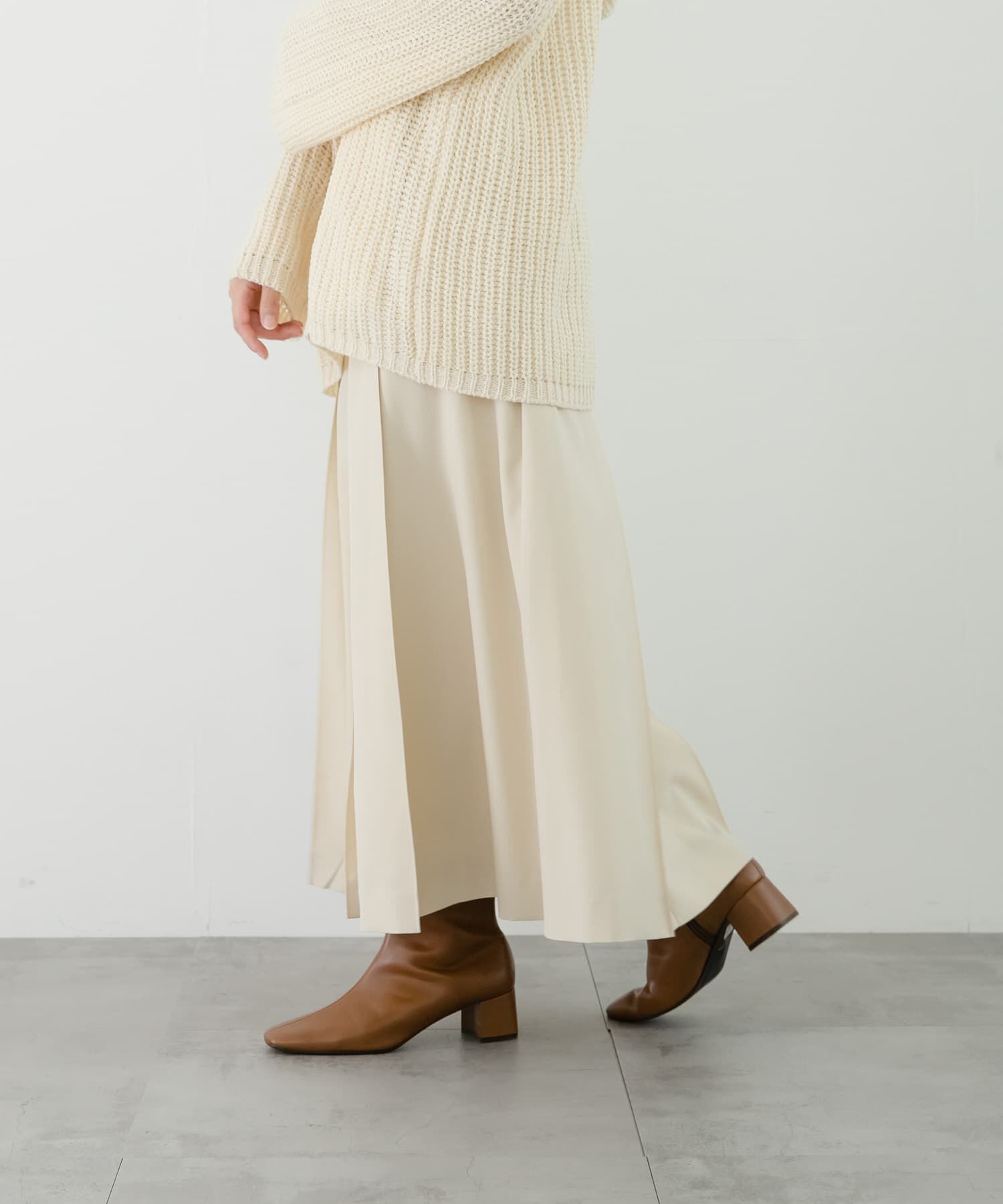 URBAN RESEARCH「『MADE IN JAPAN』スクエアトゥブーツ」|ショートブーツ|