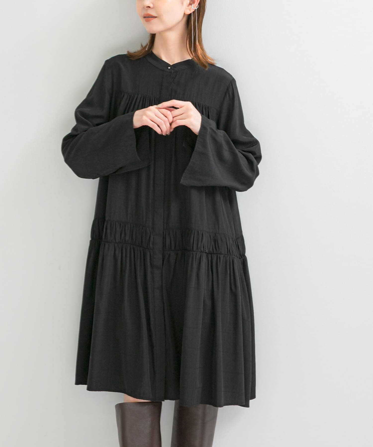 URBAN RESEARCH ROSSO「シャドーチェックミニワンピース」|ワンピース|