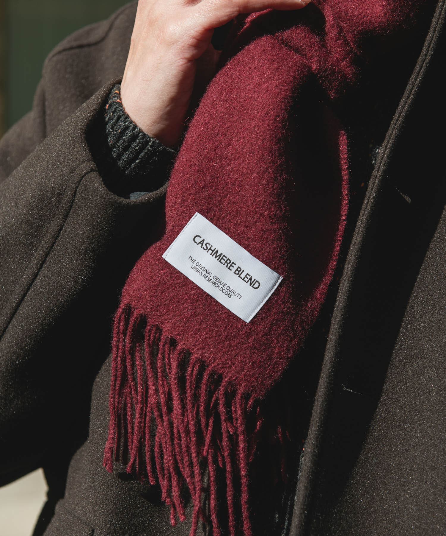 URBAN RESEARCH DOORS「カシミヤブレンドマフラー」|マフラー|