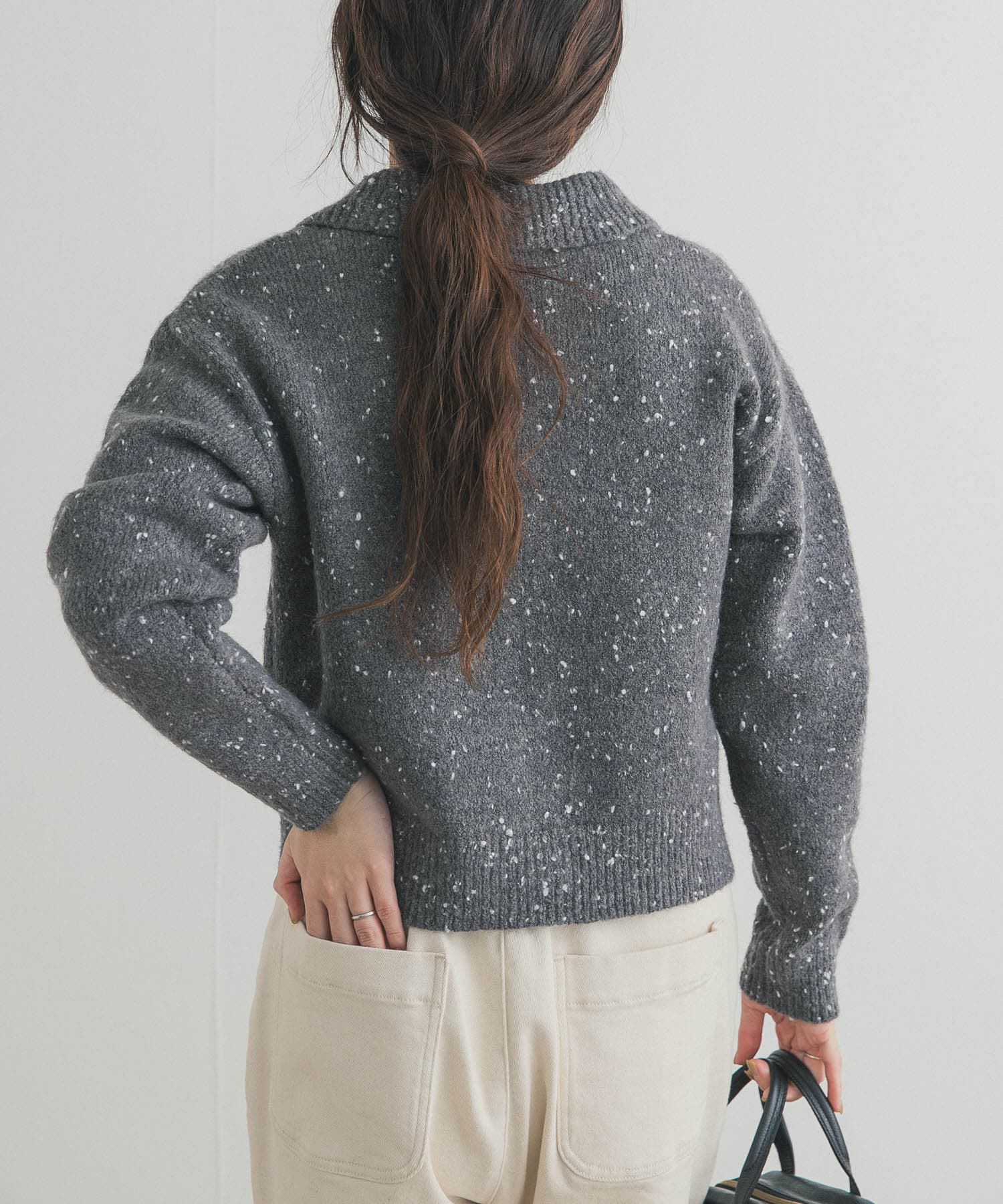 URBAN RESEARCH DOORS「ネップヤーンカーディガン」|カーディガン|