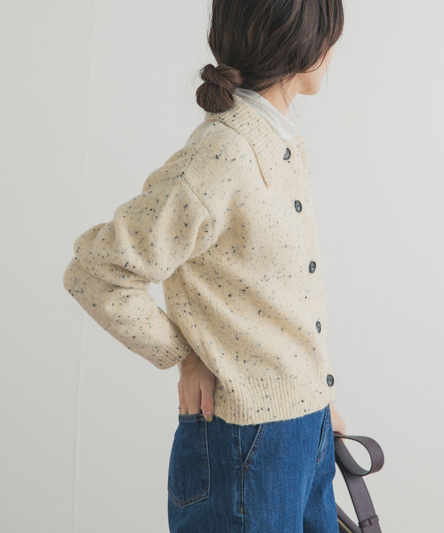 URBAN RESEARCH DOORS「ネップヤーンカーディガン」|カーディガン|