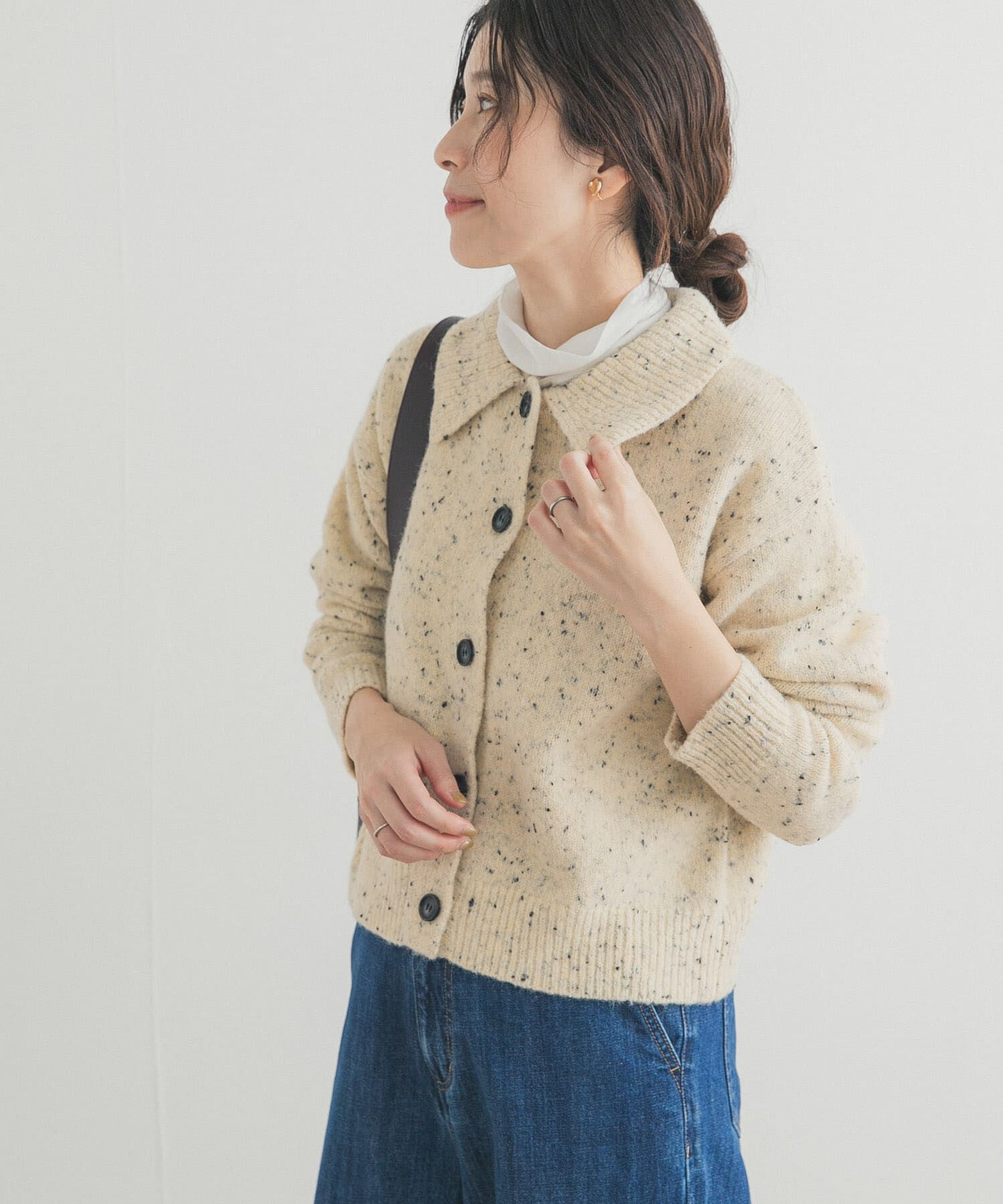 URBAN RESEARCH DOORS「ネップヤーンカーディガン」|カーディガン|