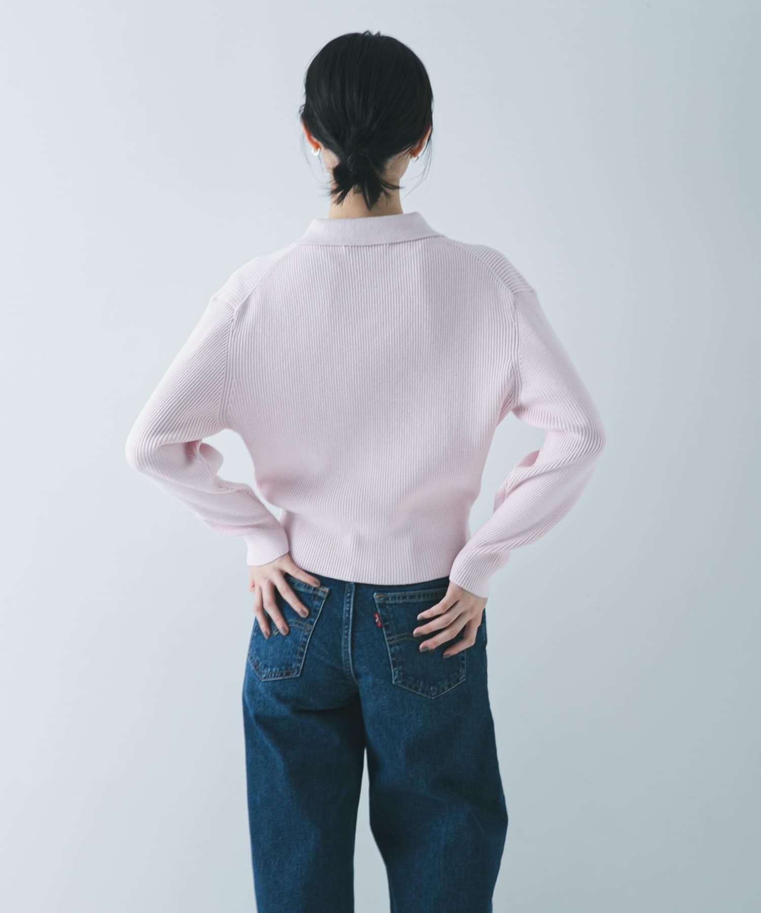 URBAN RESEARCH「コットンシルクポロ衿ニット」|ニット・セーター|