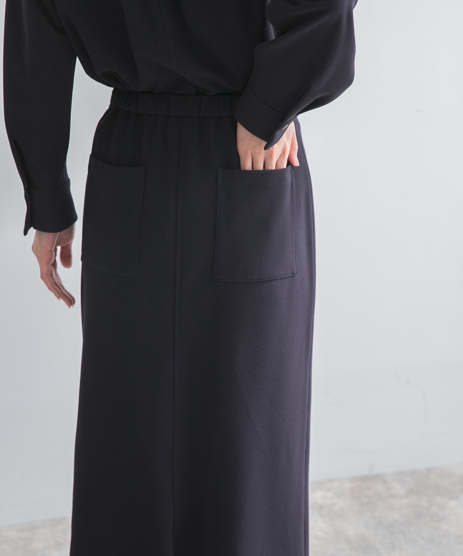 URBAN RESEARCH ROSSO「ストレッチジョーゼットスカート」|スカート|