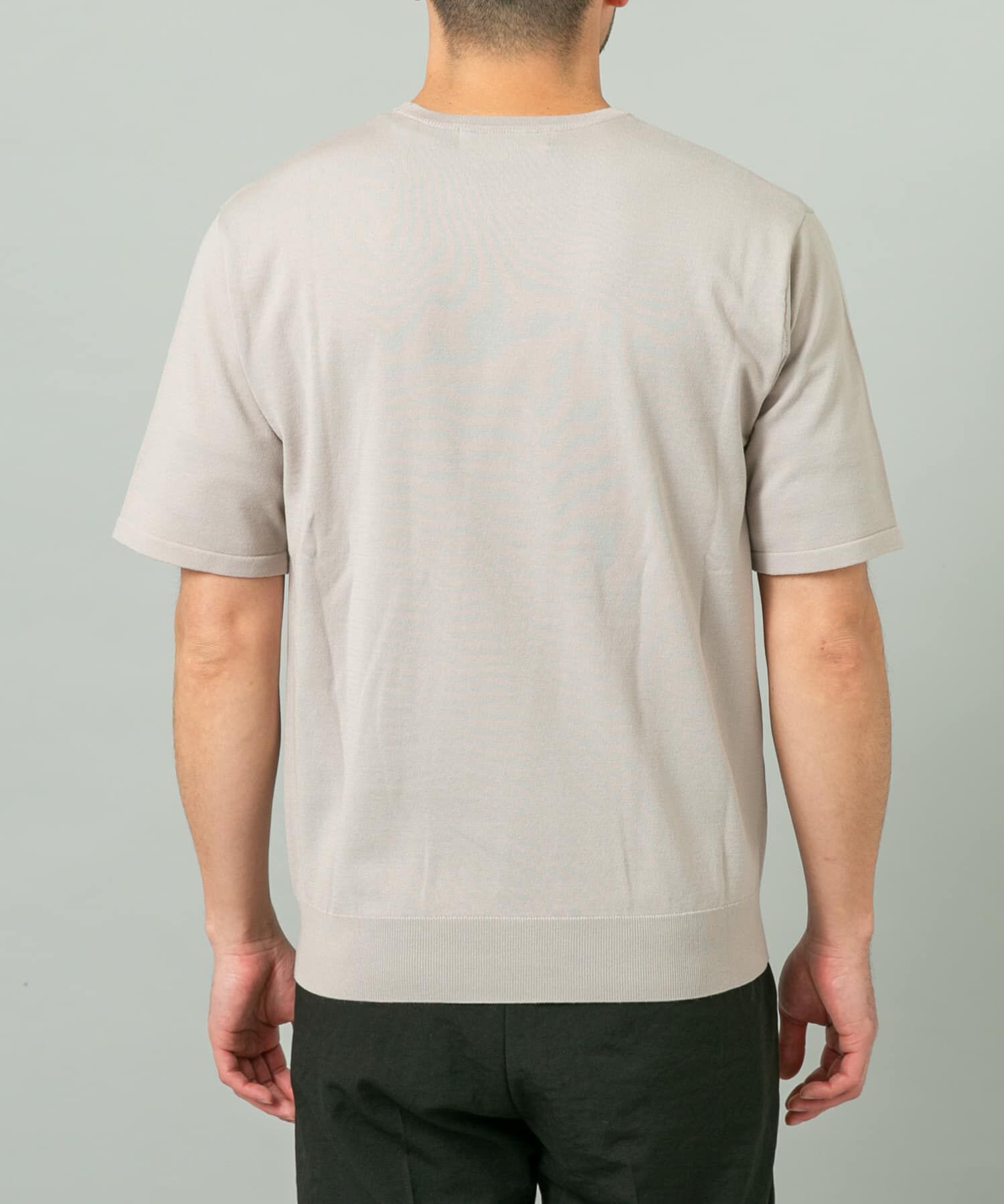 URBAN RESEARCH ROSSO「『WEB限定』シルク混クルーネックサマーニット」|ニット・セーター|