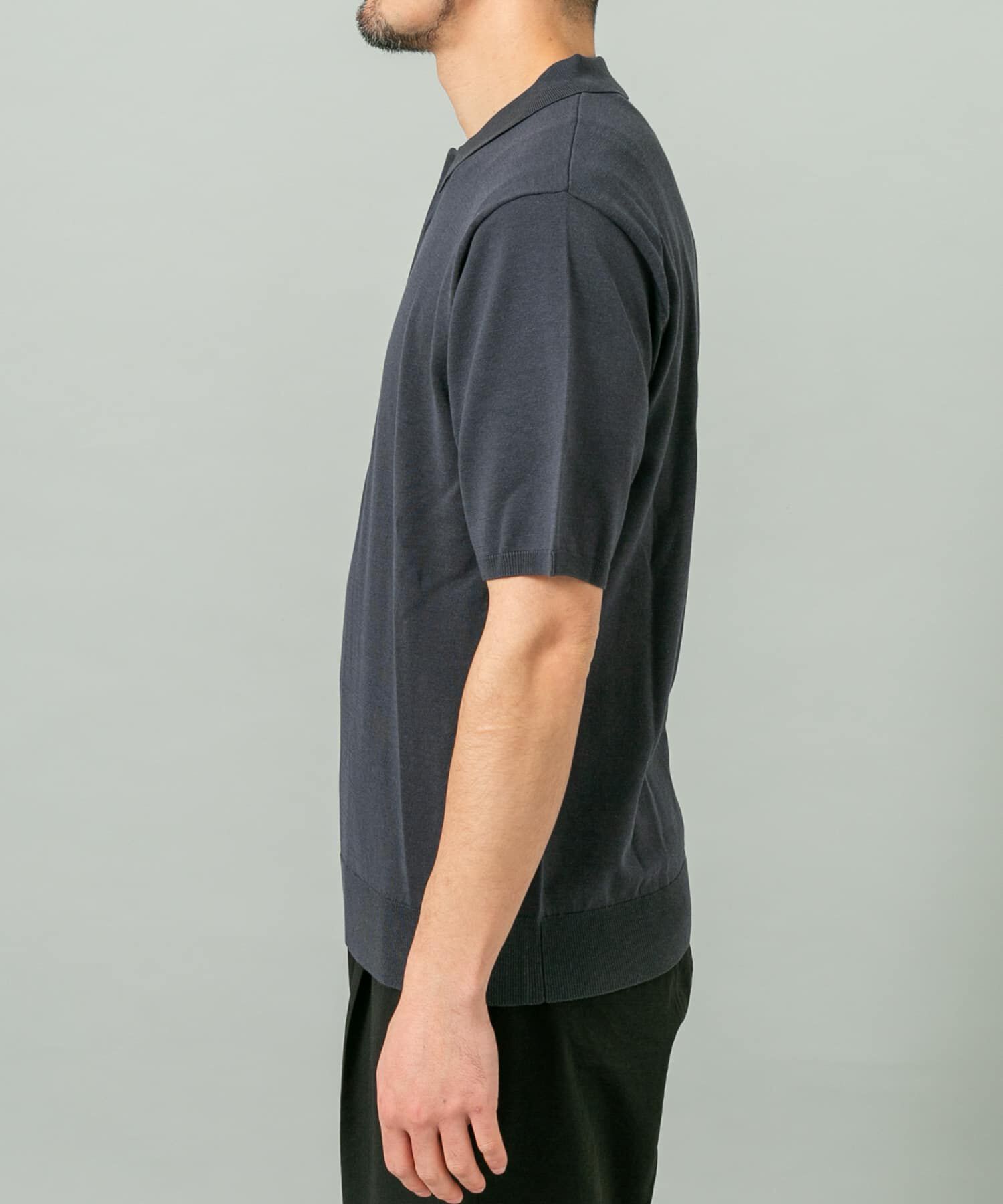 URBAN RESEARCH ROSSO「『WEB限定』シルク混サマーニットポロシャツ」|ポロシャツ|