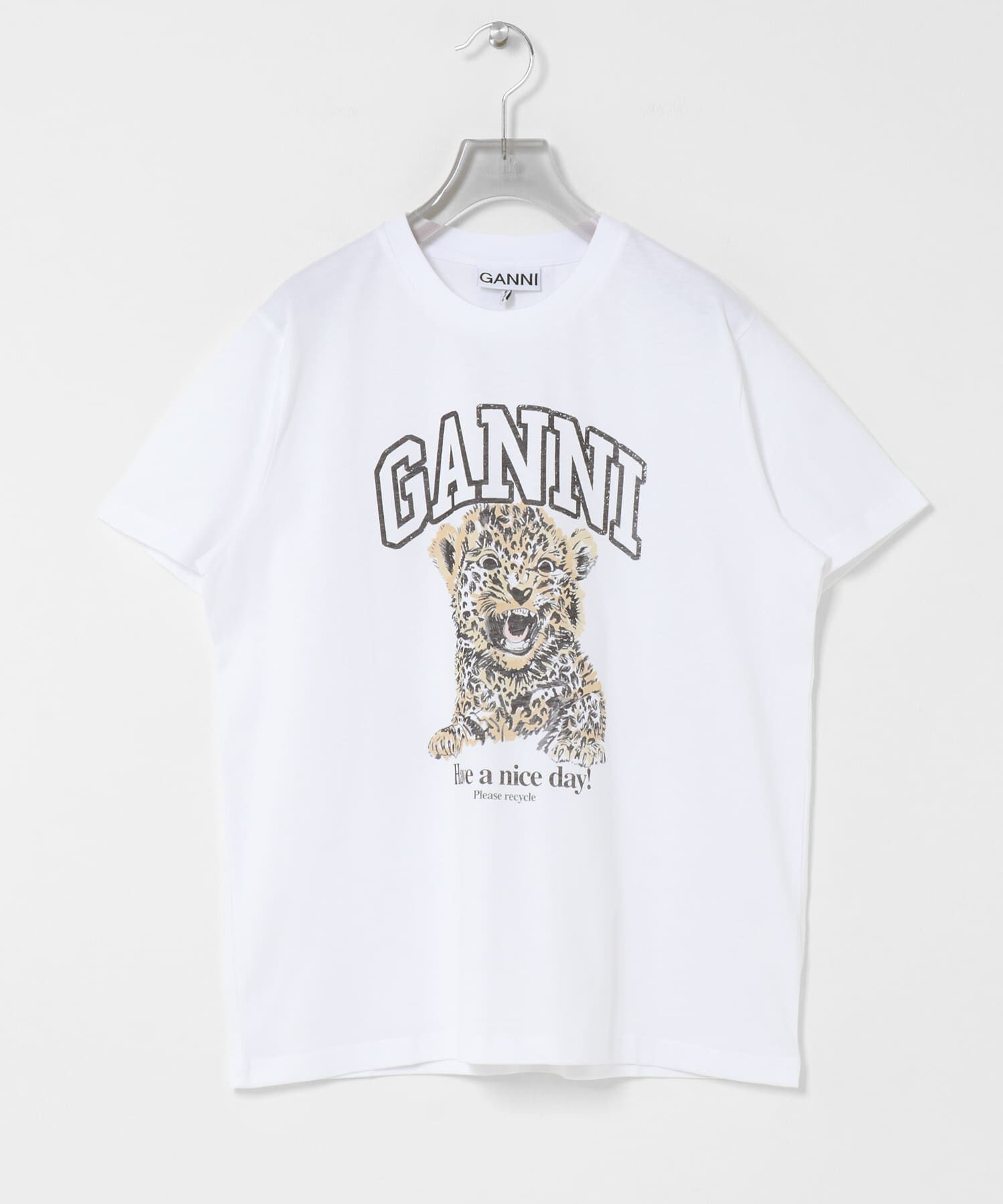 URBAN RESEARCH「GANNI　LEOPARD RELAXED T-SHIRTS」|Tシャツ・カットソー|