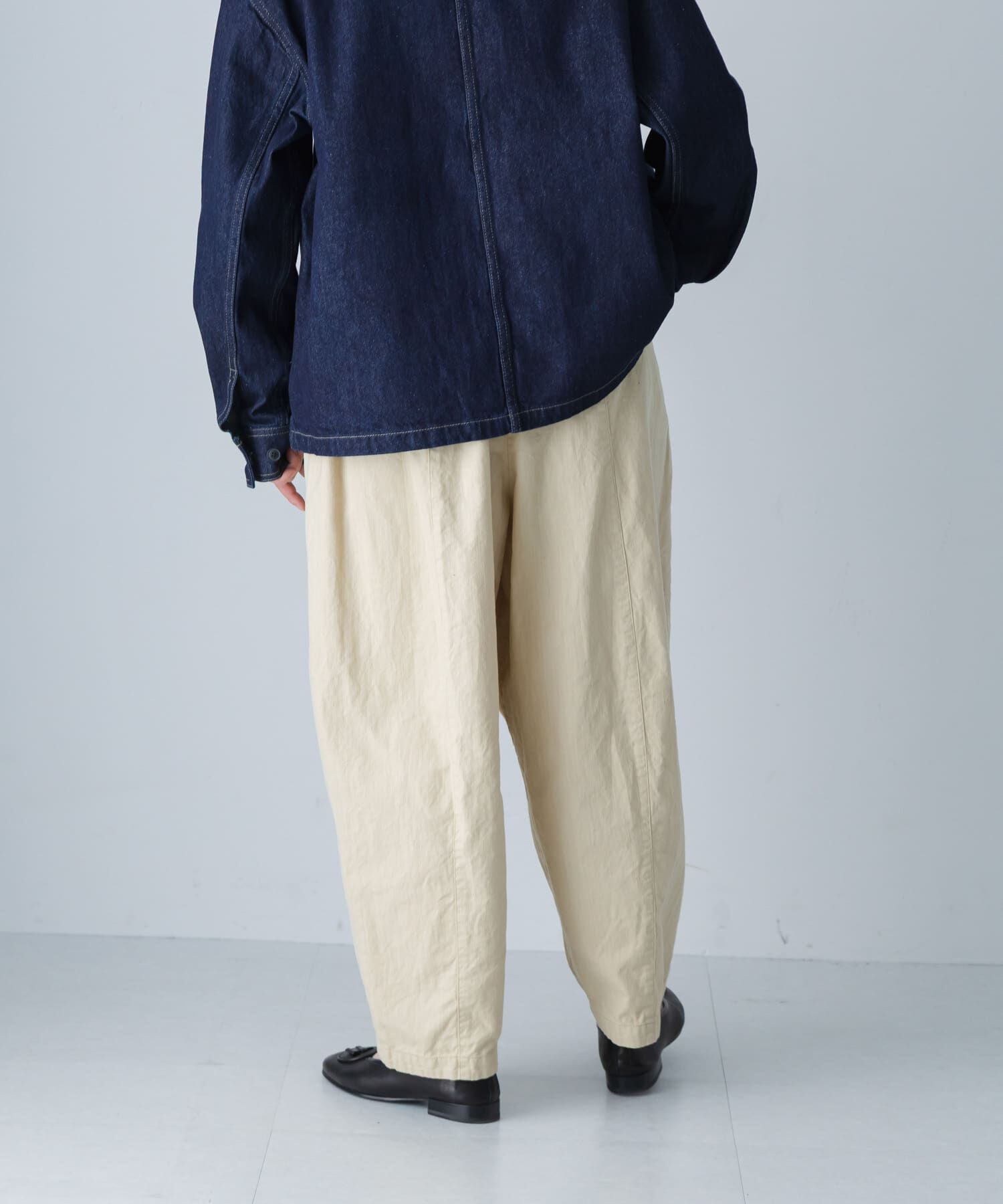 かぐれ「コットンリネンボリュームパンツ」|その他|