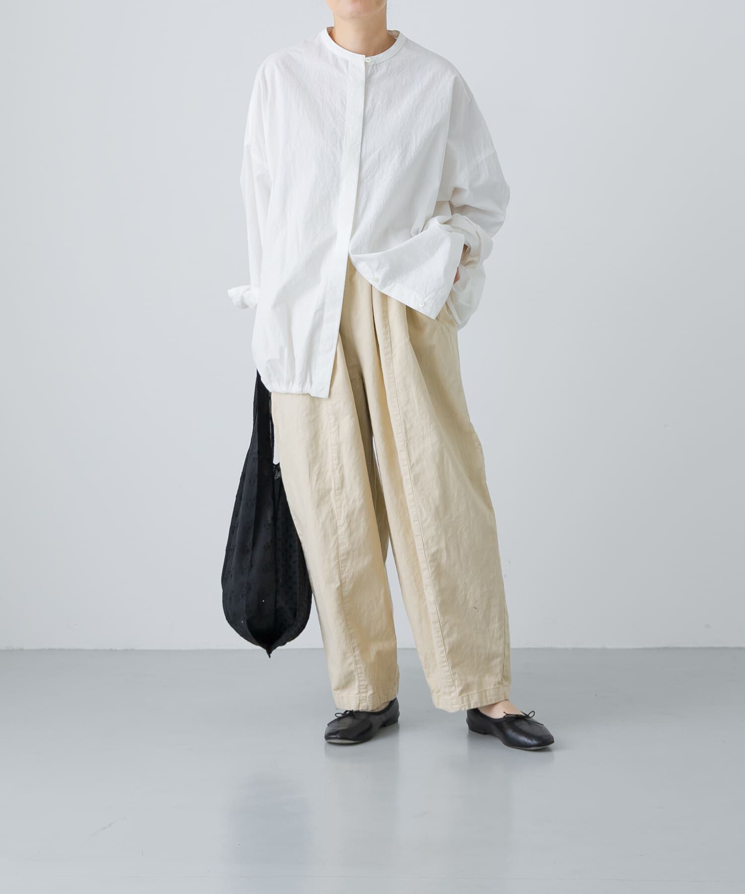 かぐれ「コットンリネンボリュームパンツ」|その他|