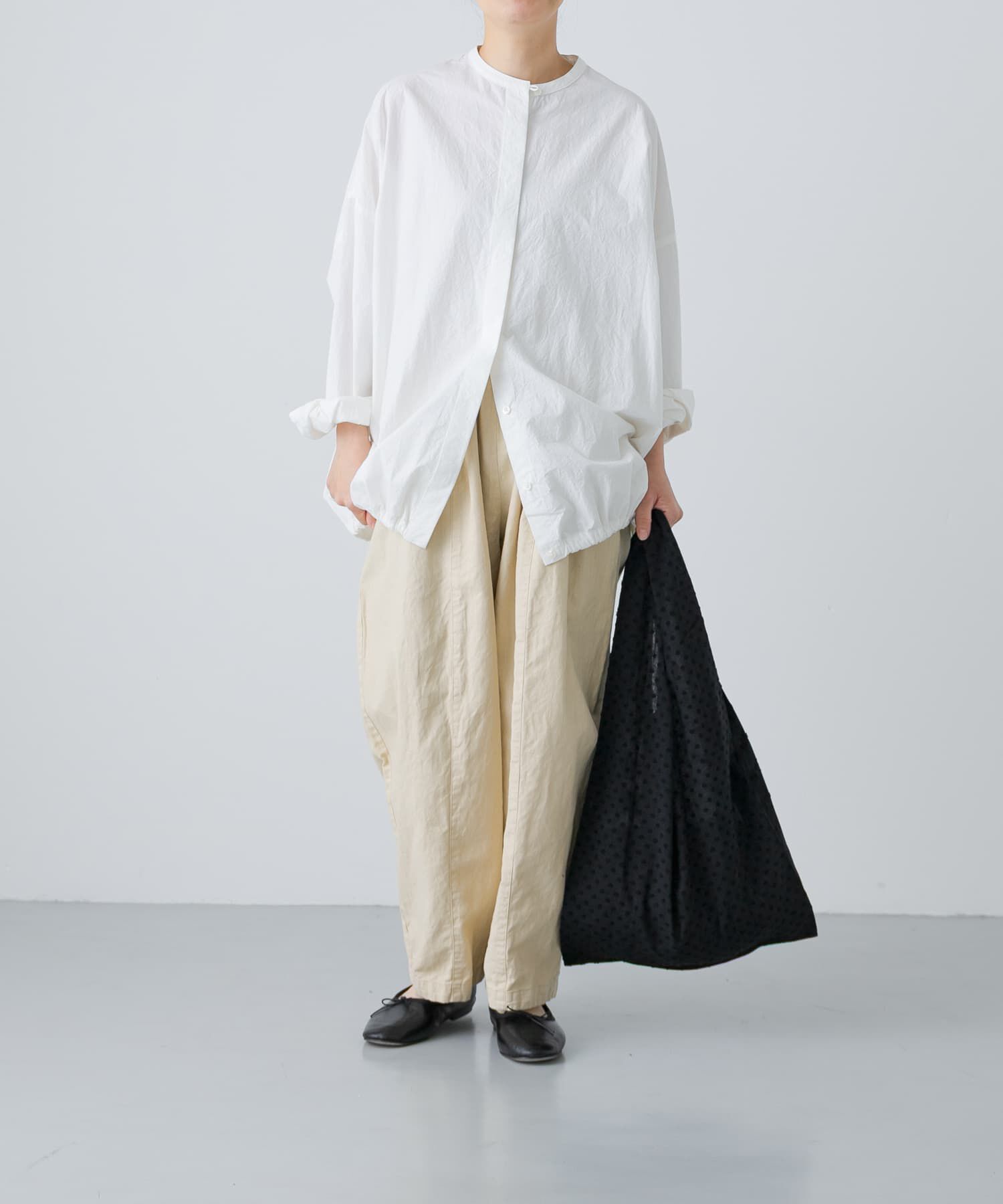 かぐれ「コットンリネンボリュームパンツ」|その他|