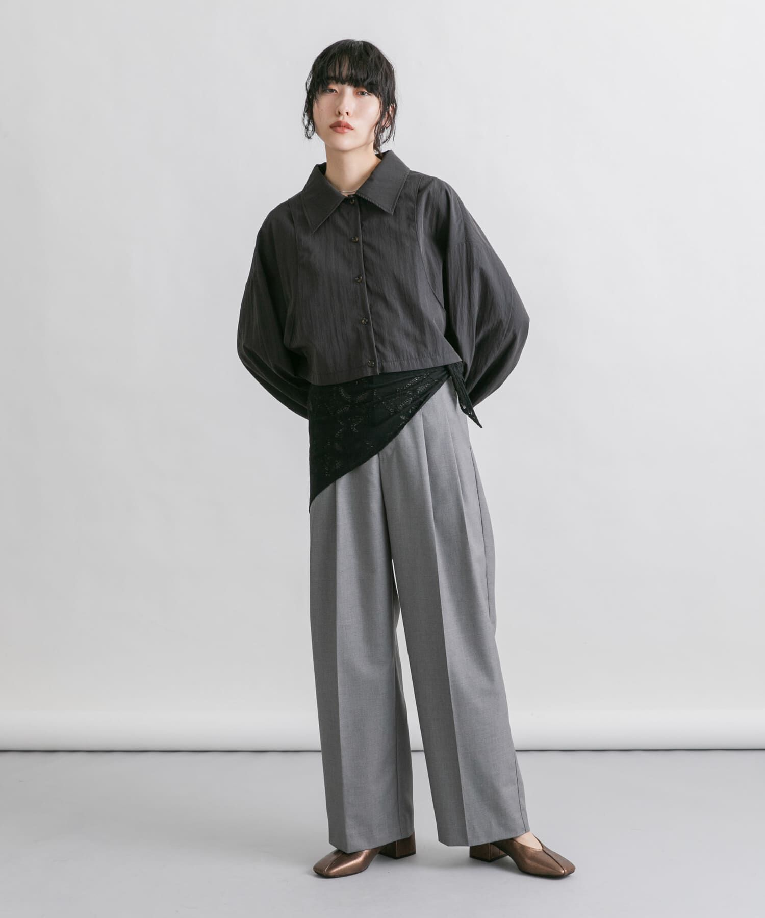  「レーススカーフSETパンツ」|その他|