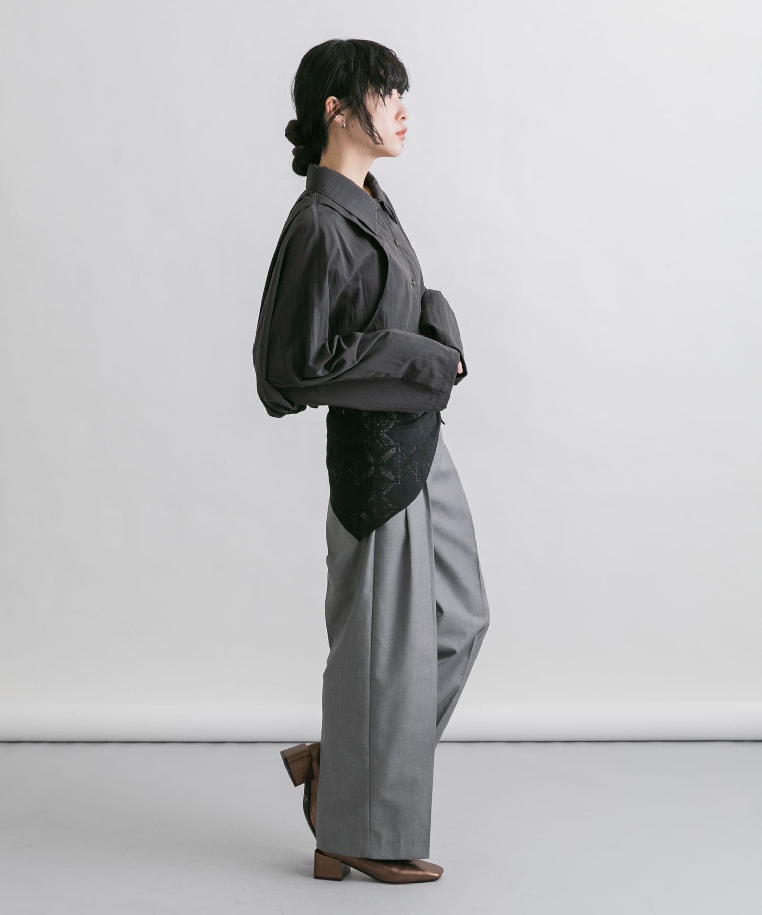  「レーススカーフSETパンツ」|その他|