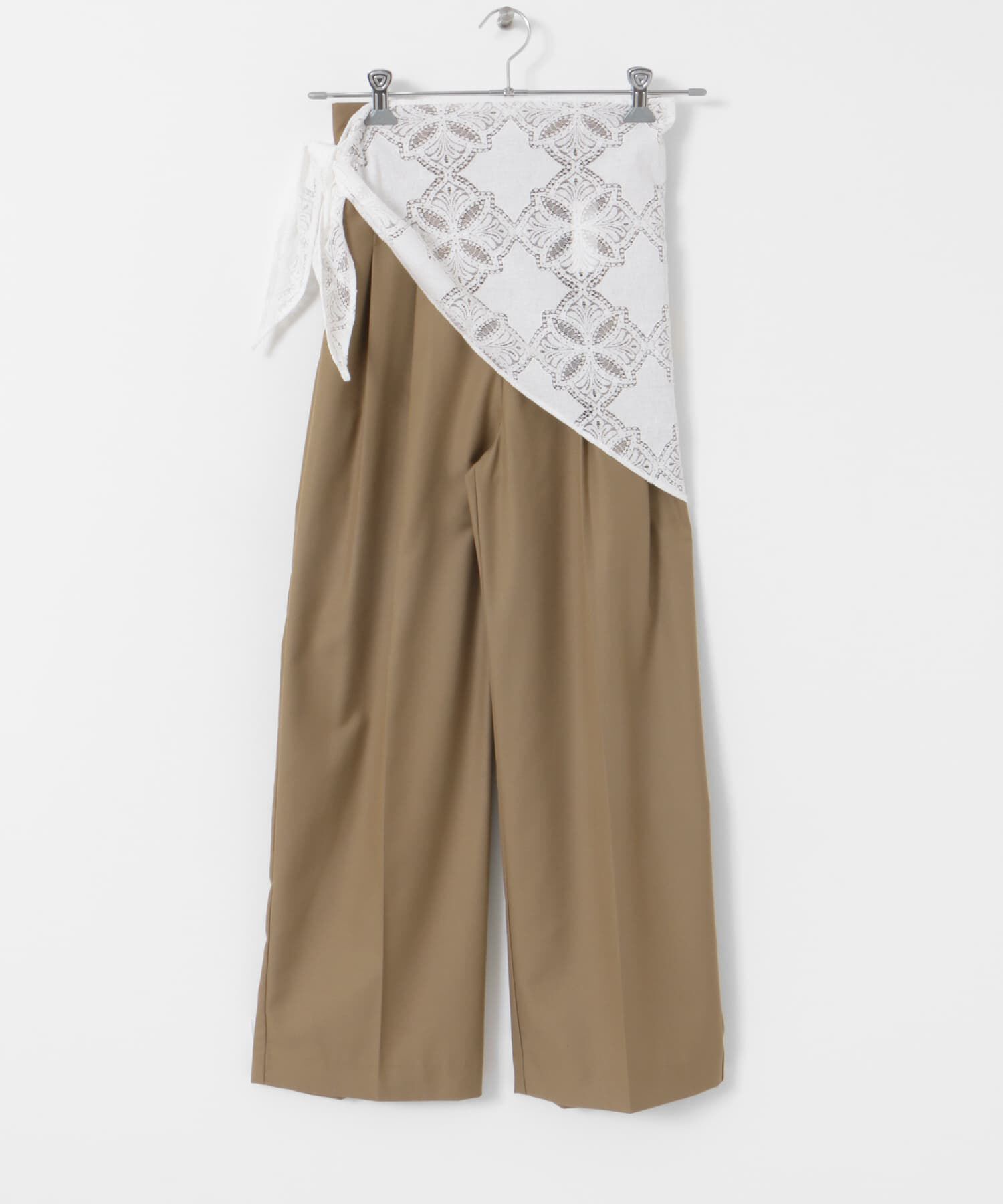  「レーススカーフSETパンツ」|その他|