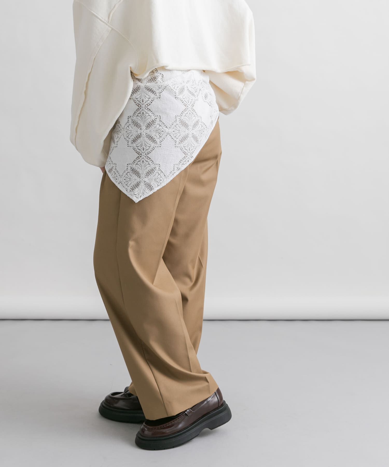 「レーススカーフSETパンツ」|その他|