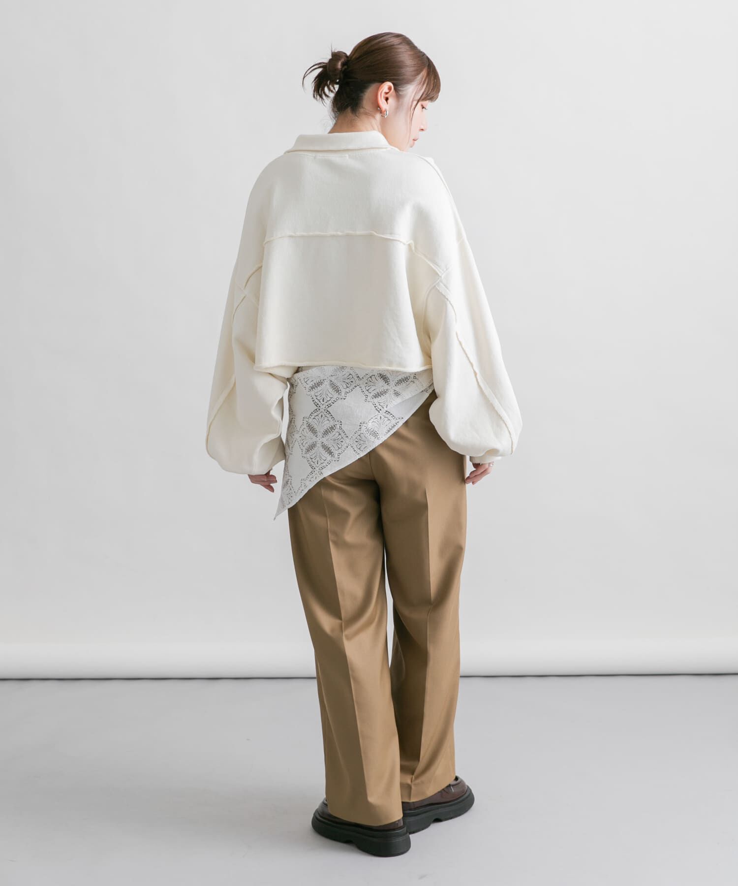  「レーススカーフSETパンツ」|その他|